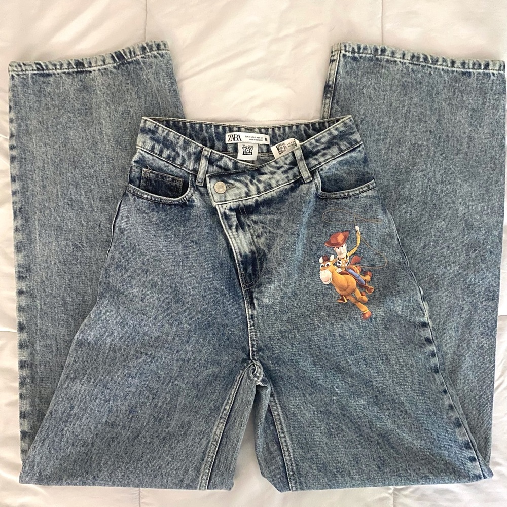 Zara x Toy Story Wide Leg Jeans